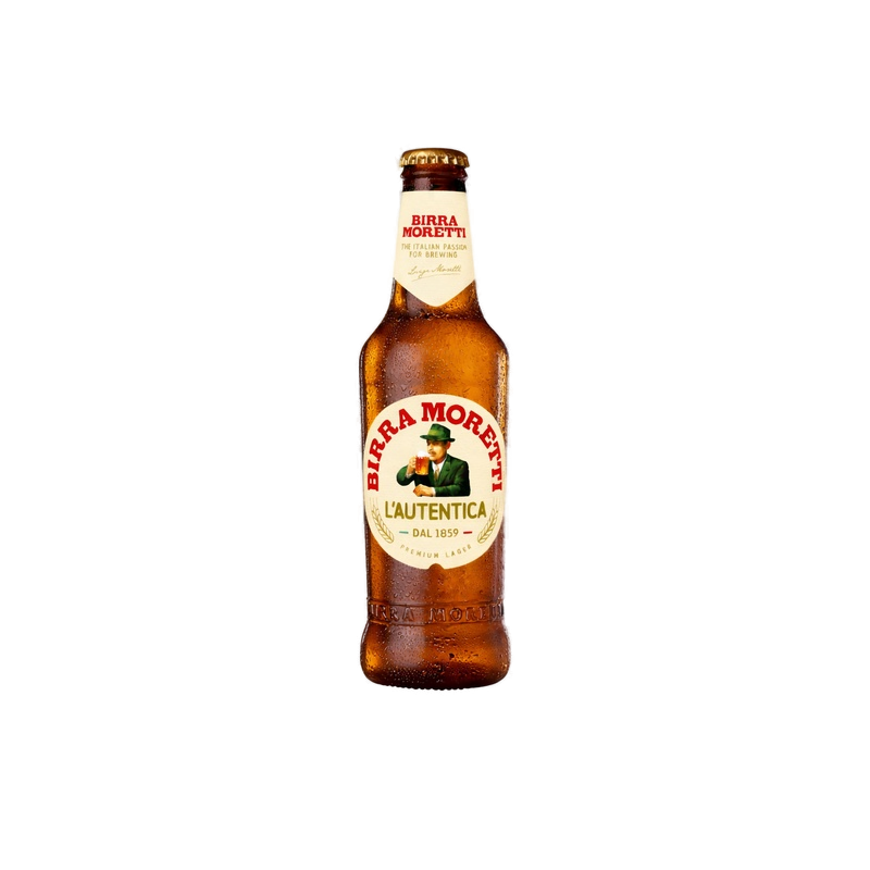 Birra Moretti Premium Lager 24 Bottles x 330ml