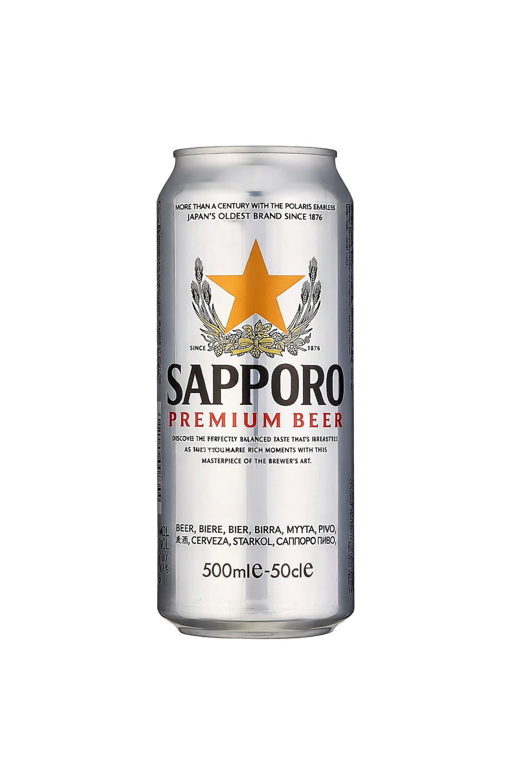 Sapporo Premium Lager 24x 500ml Cans