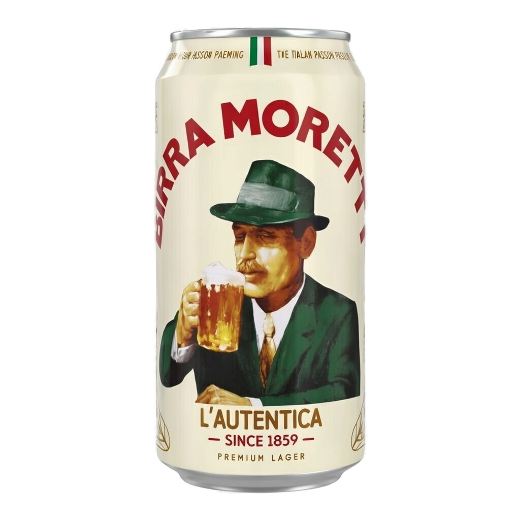Birra Moretti Premium Lager 24x 440ml