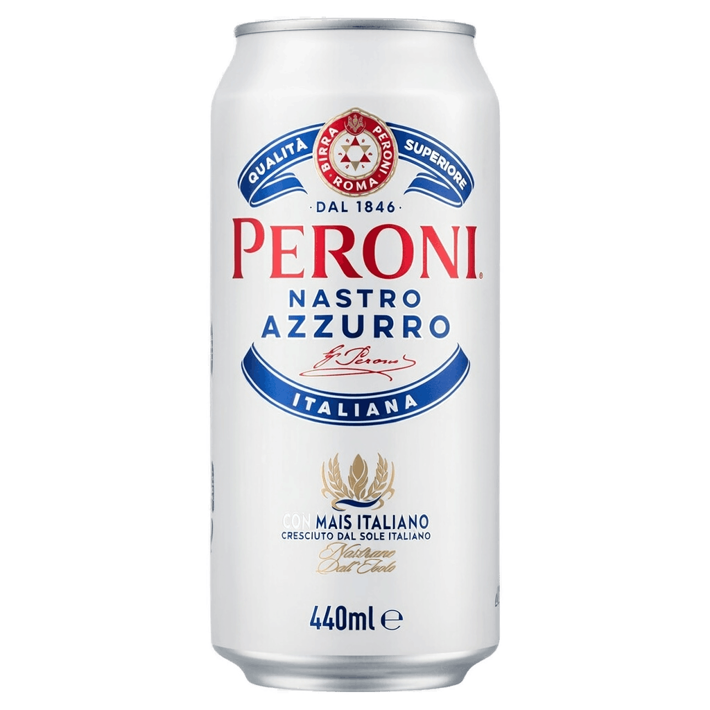 Peroni Nastro Azzurro Premium Lager 24x 440ml Cans