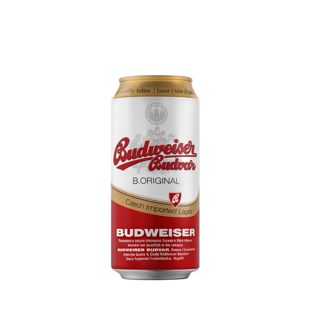 BUDWISER BUDVAR CZECH LAGER 500mlx24cans