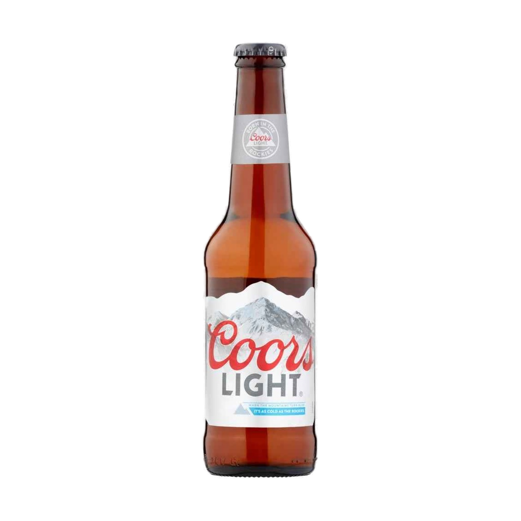 Coors Light Lager 24 Bottles x 330ml