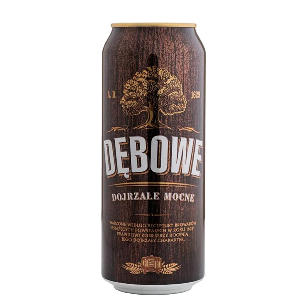 Debowe Mocne Polish Lager 24x 500ml Cans